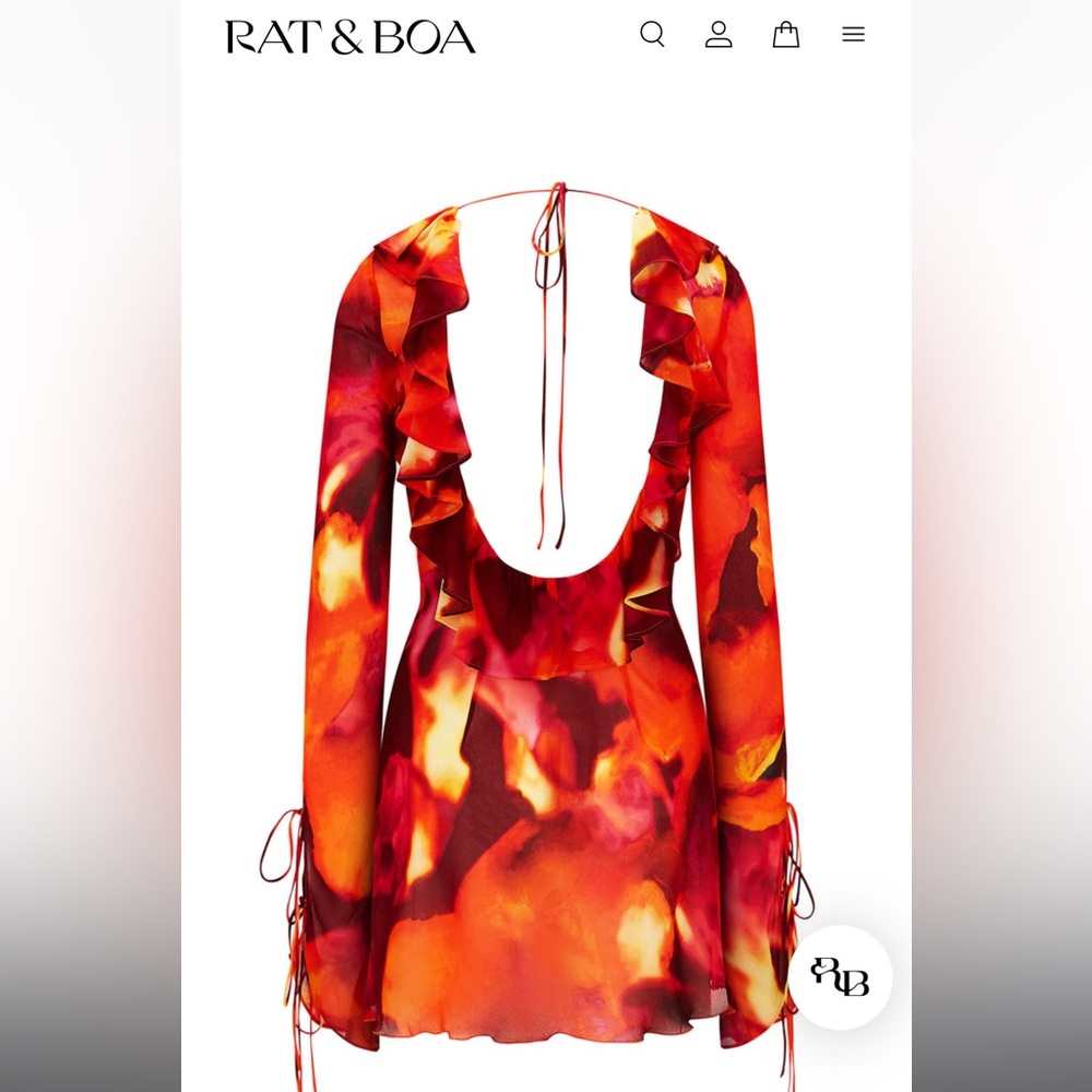 Rat & Boa Dalí Dress